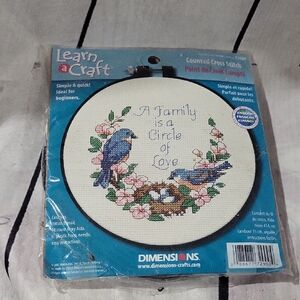 Dimensions Counted Cross Stitch Kit - Blue and White